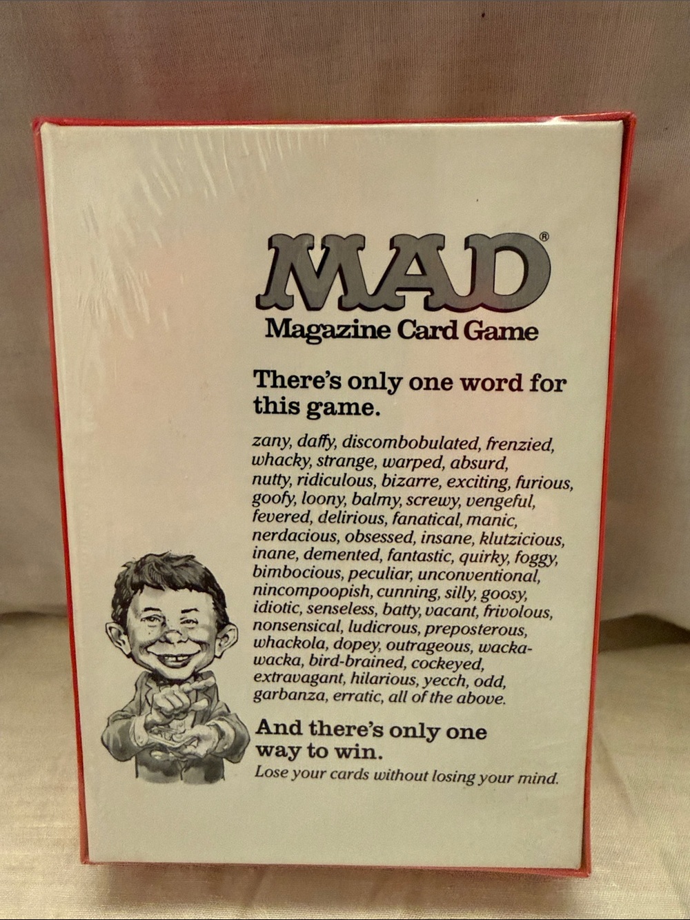 MAD Magazine Card Game - Red Edition - Picture 2 of 6